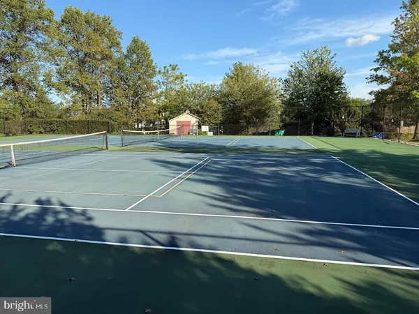 a view of a tennis court