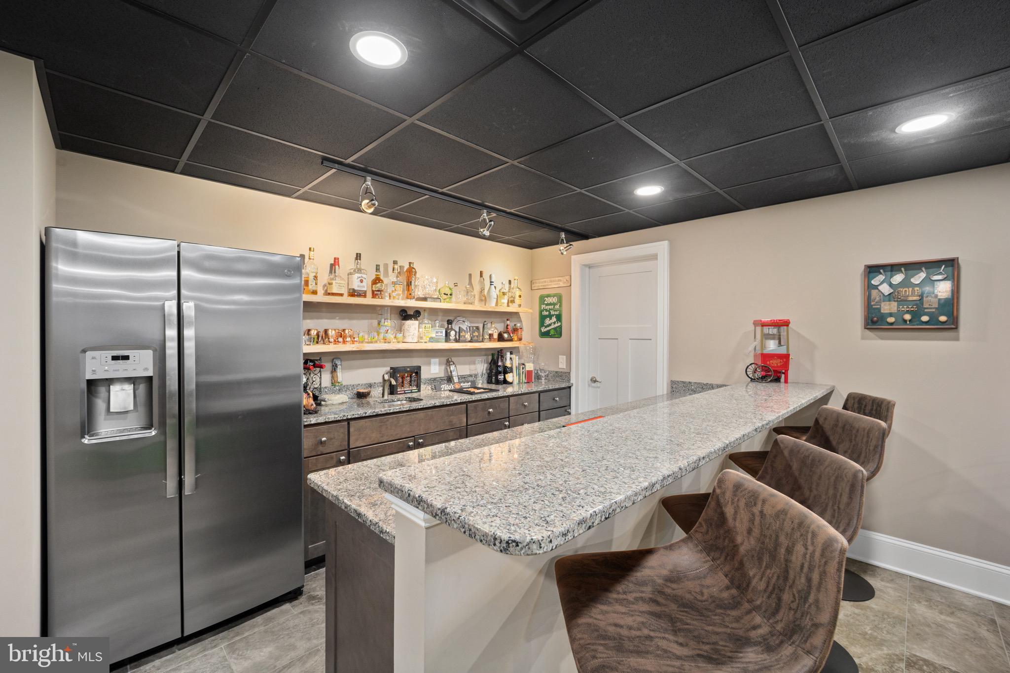 143 Pearsons Corner Road Hartly, DE 19953 - Photo 84 of 102 Full basement w/ wet bar, gym, theater, full bath