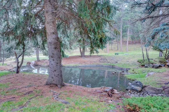 a front view of a house with a yard and a garage
