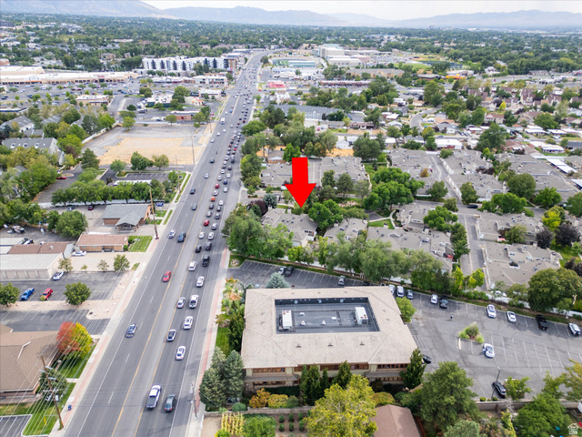 888 East 6895 South Midvale, UT 84047 - Photo 49 of 54 Elevated view showcasing the home’s position within the community, with nearby main roads, shopping, and everyday conveniences just moments away.