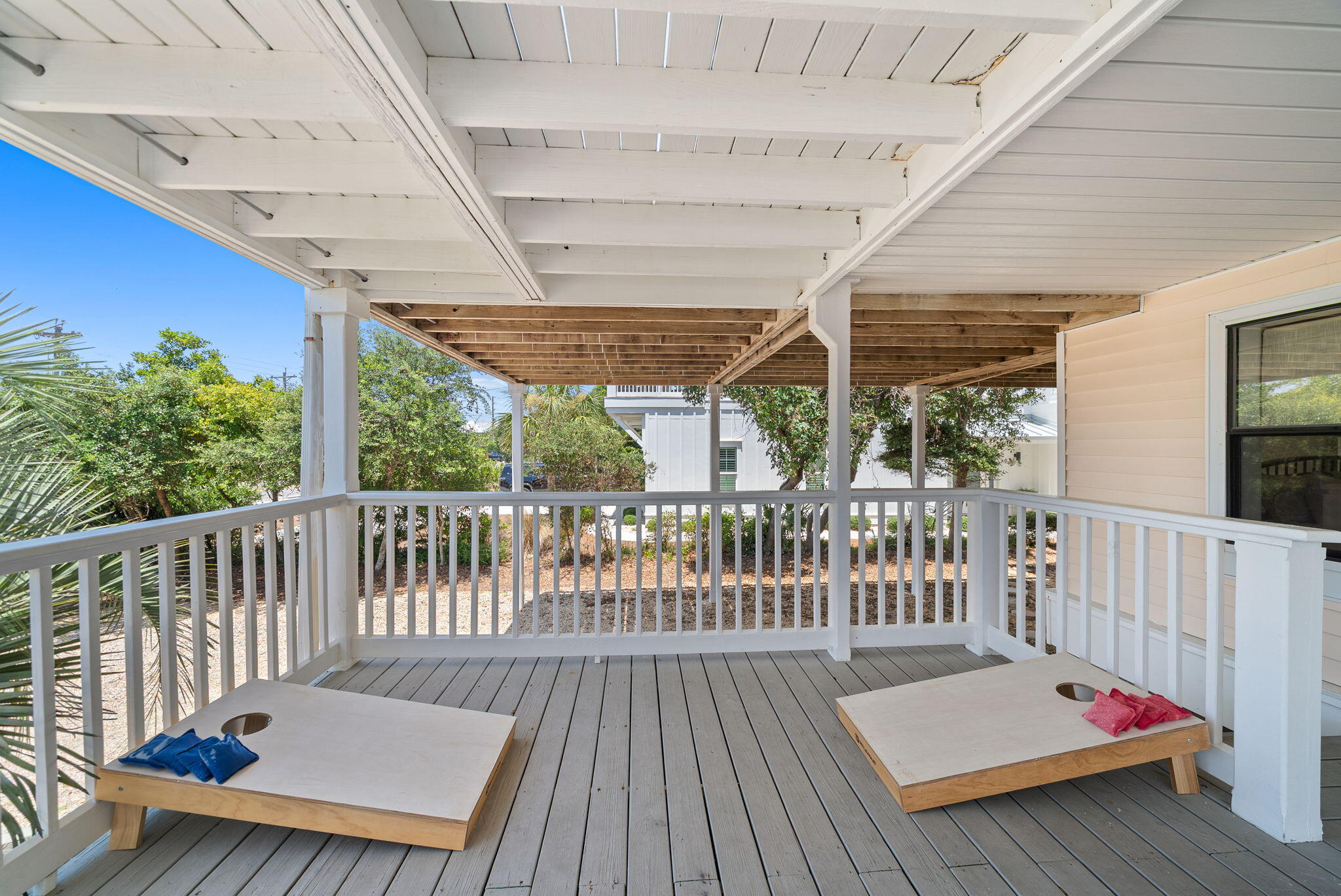 8009 East County Highway 30A Inlet Beach, FL 32461 - Photo 16 of 53 a balcony with furniture