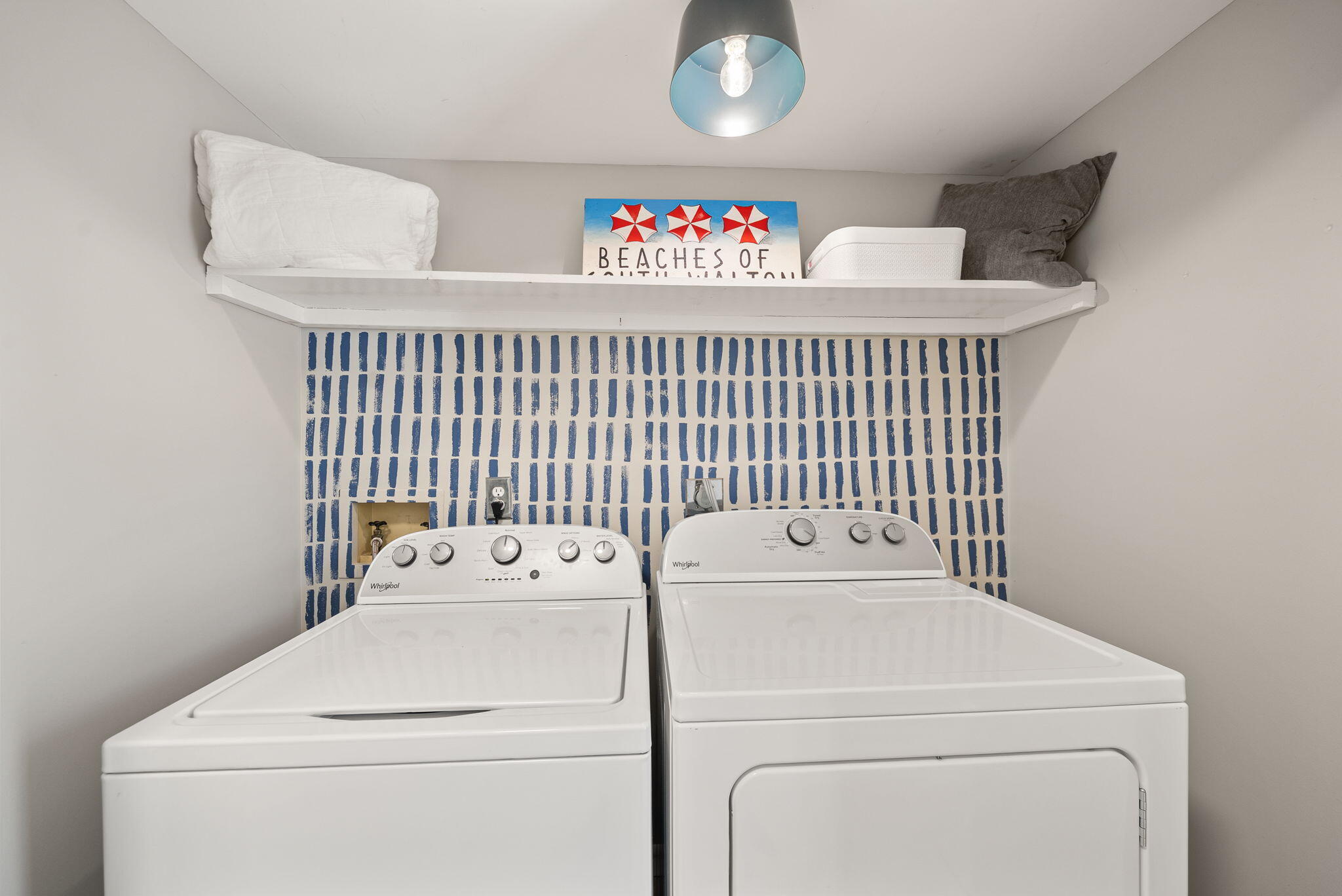 8009 East County Highway 30A Inlet Beach, FL 32461 - Photo 21 of 56 a utility room with dryer and washer