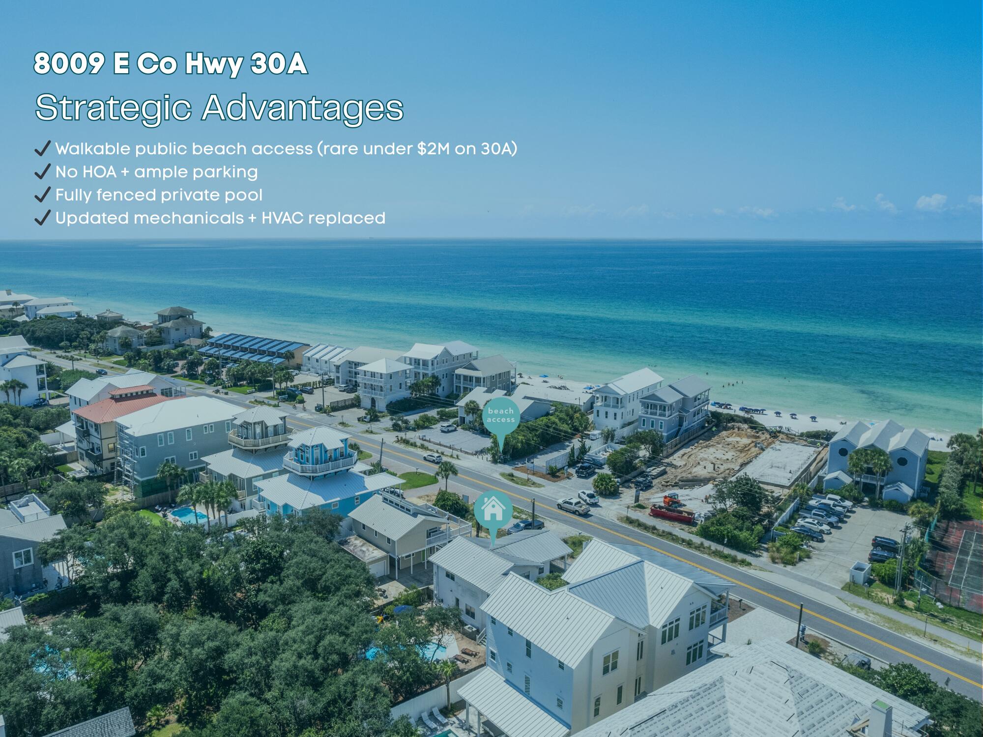 8009 East County Highway 30A Inlet Beach, FL 32461 - Photo 4 of 56 a view of a city