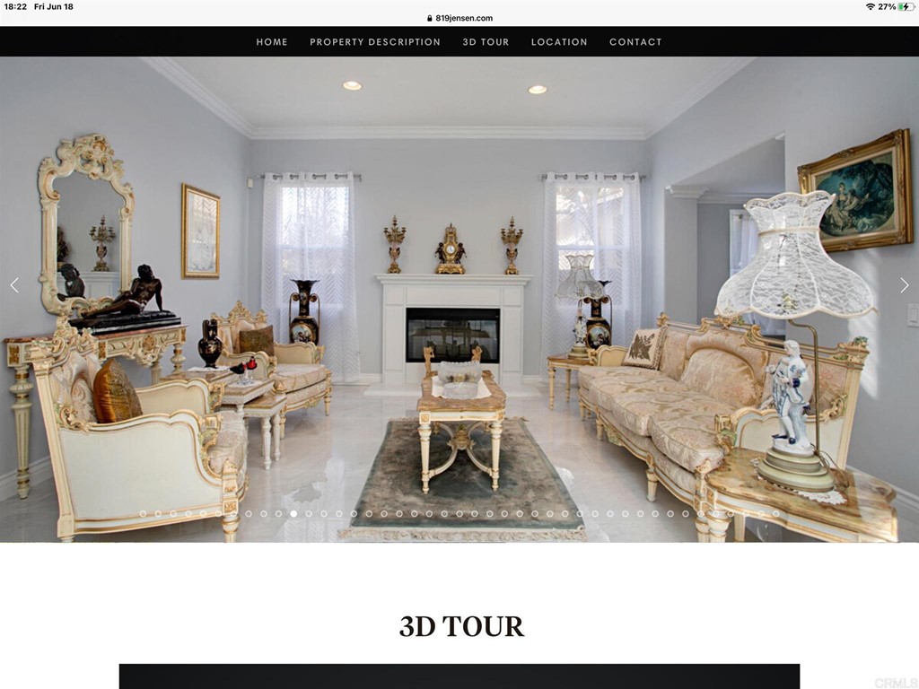 819 Jensen Court Encinitas, CA 92024 - Photo 4 of 50 a living room with furniture a fireplace and a flat screen tv