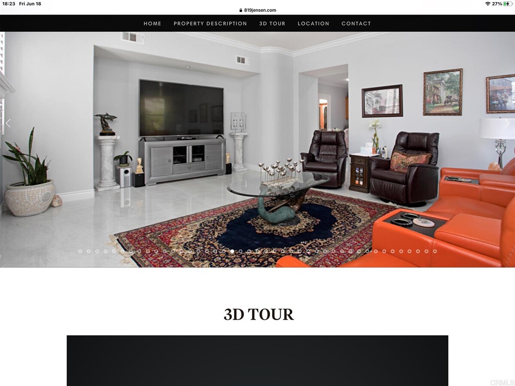 819 Jensen Court Encinitas, CA 92024 - Photo 6 of 50 a living room with furniture and a flat screen tv