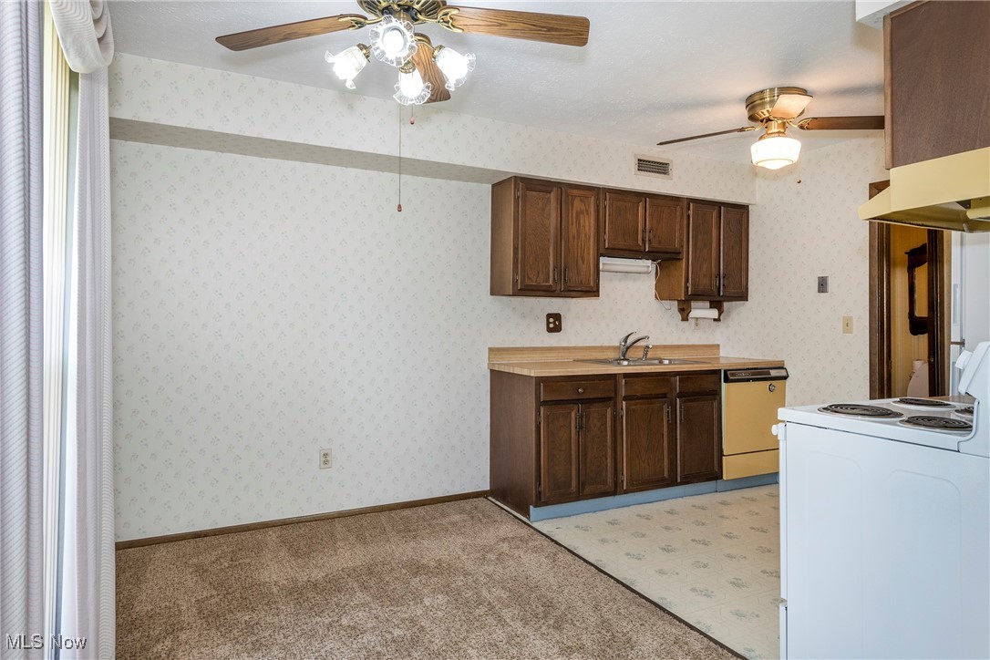 6533 Engle Road Brook Park, OH 44142 - Photo 12 of 38 Kitchen featuring entry to dining room