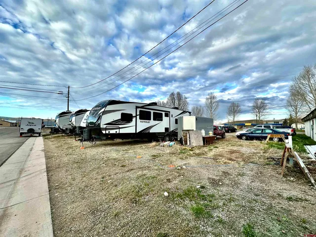 a car parked in front of a house