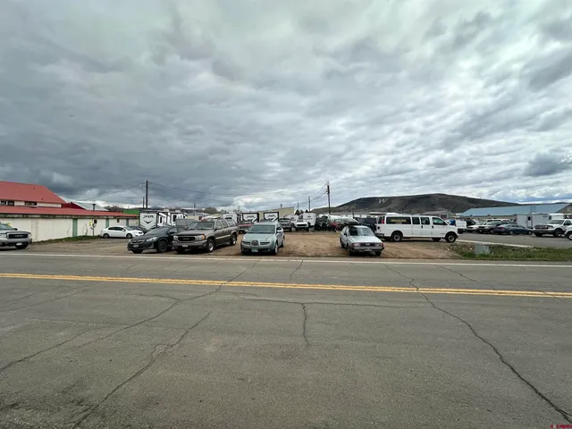 a view of street with cars