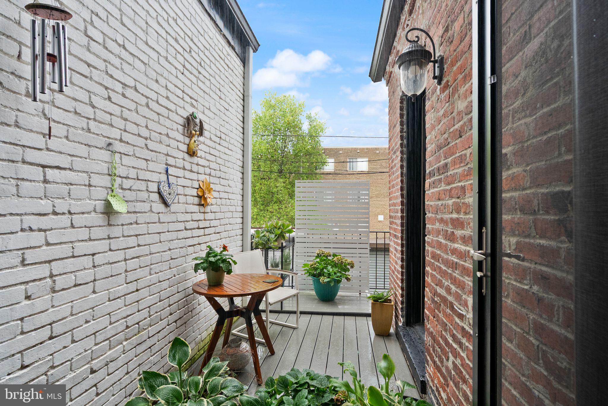 1335 Harvard Street Northwest, Unit 1 Washington, DC 20009 - Photo 12 of 38 Private Deck - North Facing