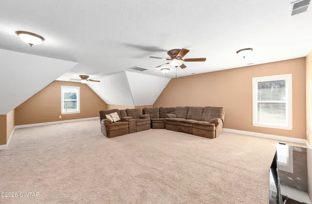 a very nice looking room with a large window