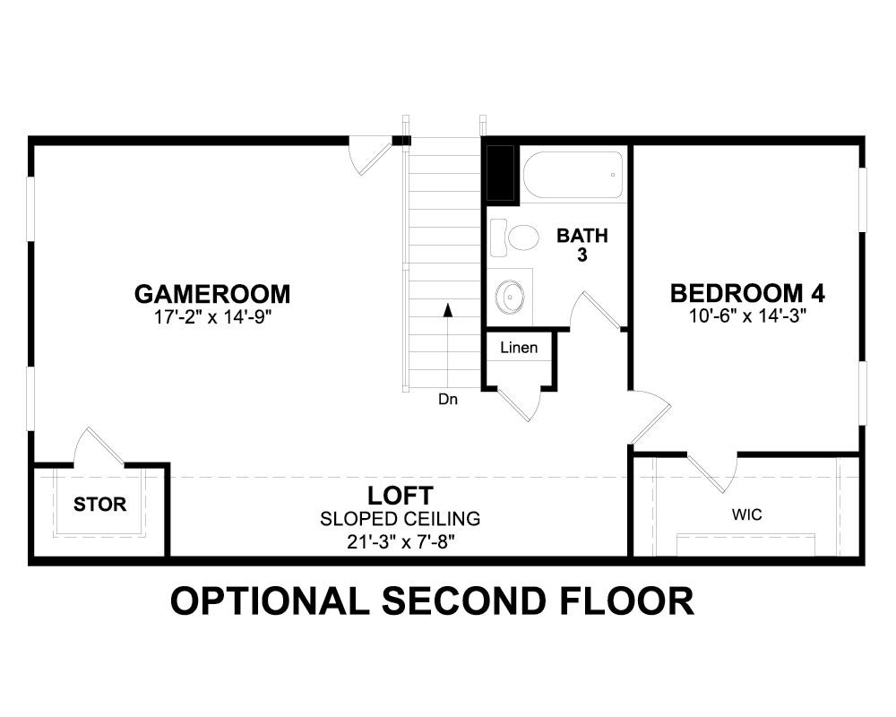 2276 Spring Hope Drive Mount Pleasant, SC 29466 - Photo 11 of 14 Sycamore-S027-floor2-options