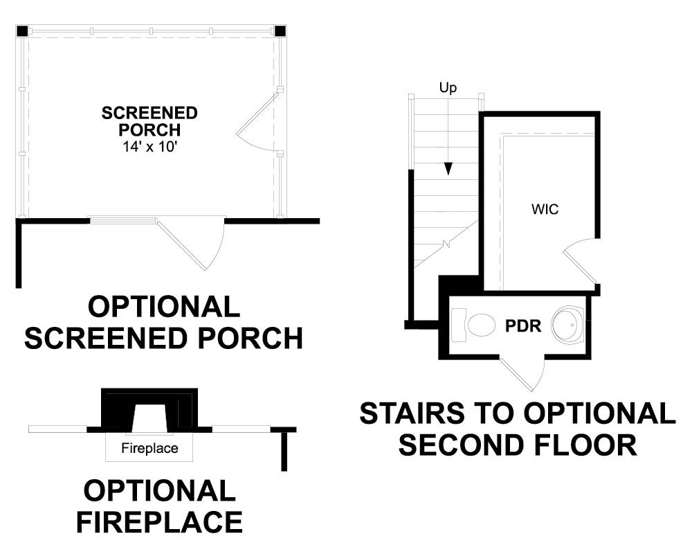 2276 Spring Hope Drive Mount Pleasant, SC 29466 - Photo 10 of 14 Sycamore-S027-floor1-options