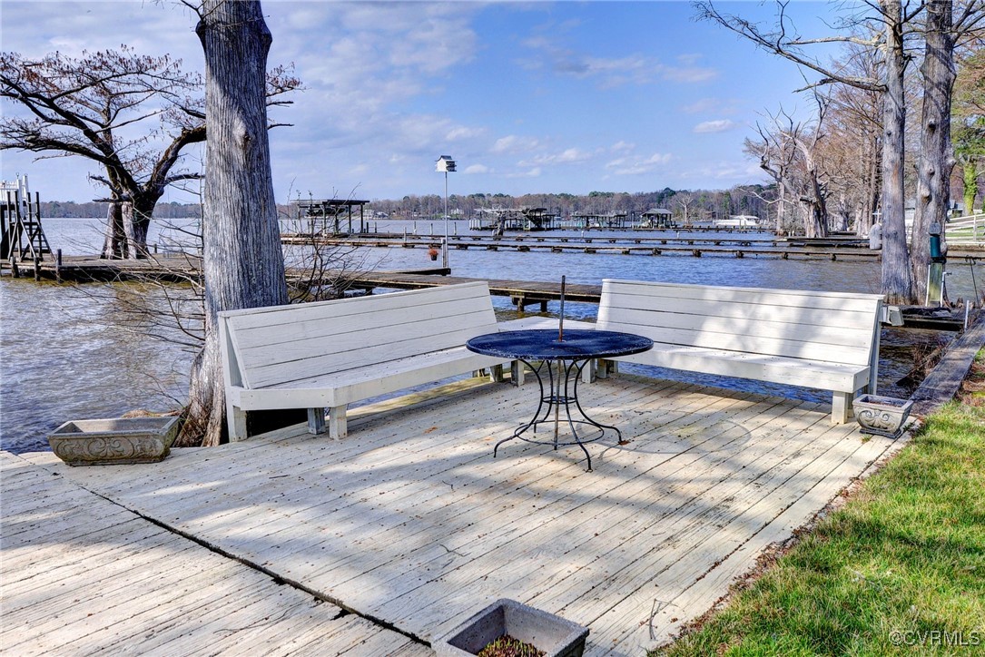 3092 North Riverside Drive Lanexa, VA 23089 - Photo 14 of 50 Dock side entertaining area