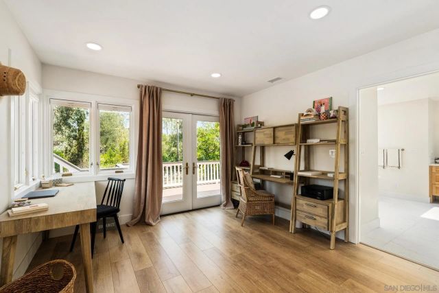 a front view of a house with entryway