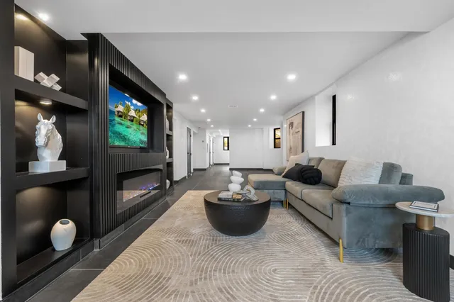 front view of a house with a street