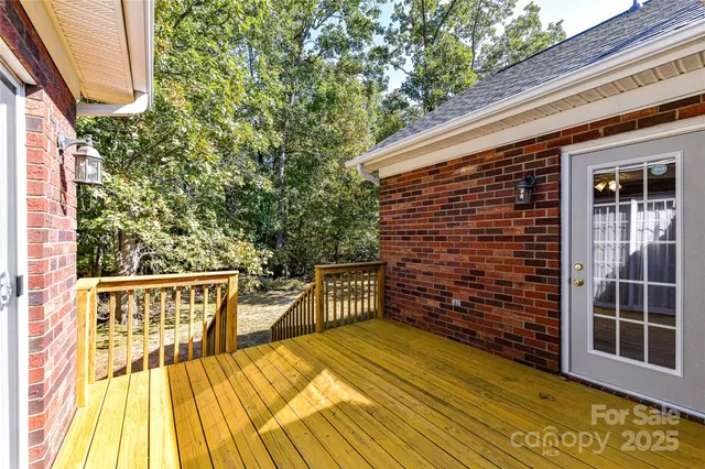 a view of a door of the house