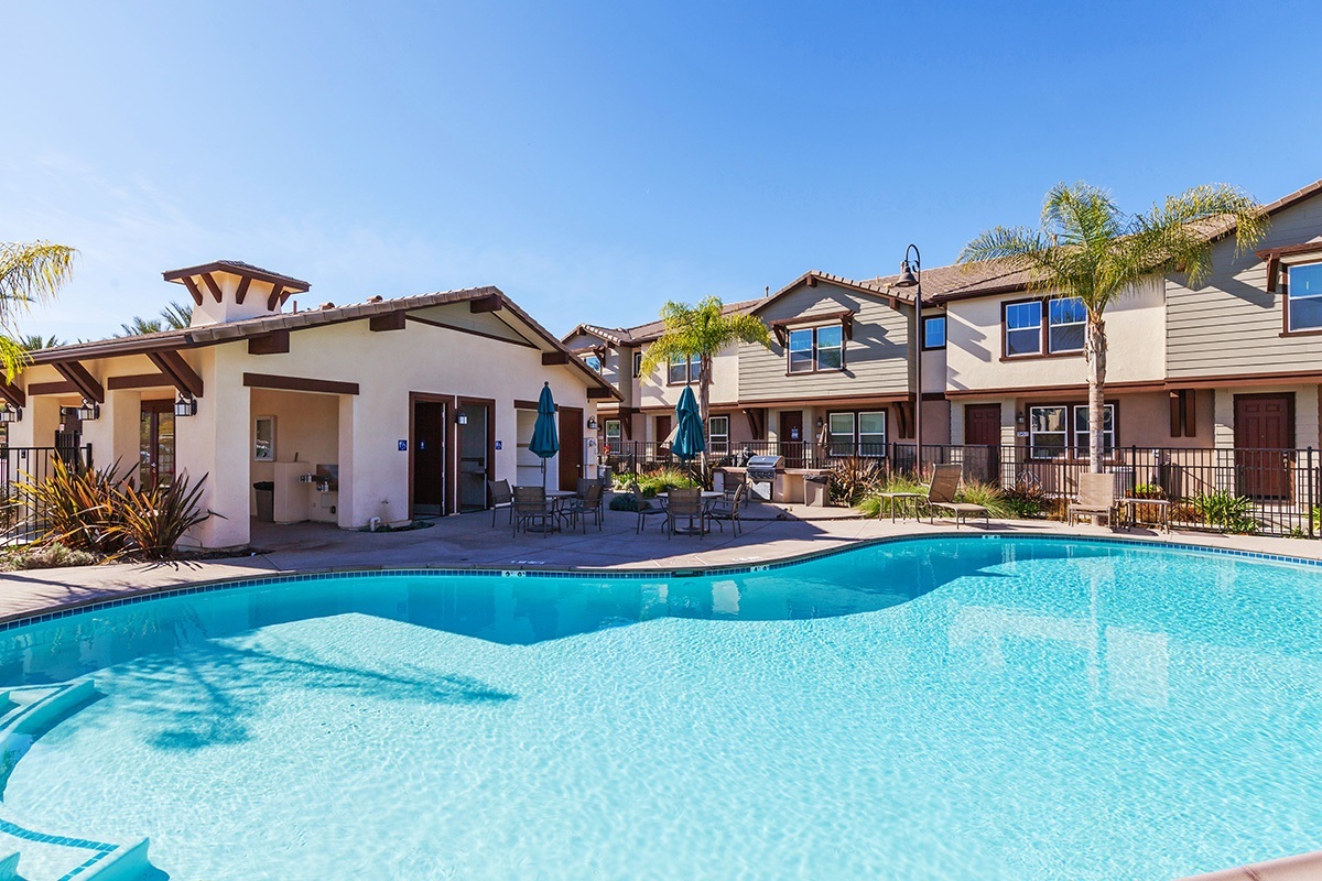 2770 Sparta Road, Unit 2 Chula Vista, CA 91915 - Photo 21 of 25 Community Pool with BARBEQUE AREA and Private CLUBHOUSE that can be rented out by each Homeowner!