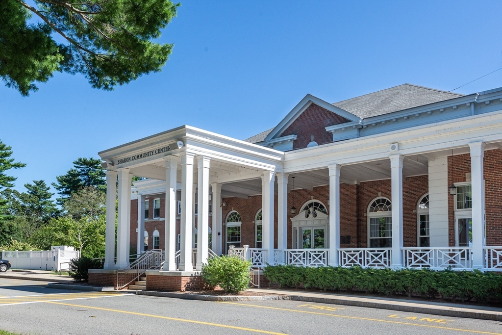 29 Station Street Sharon, MA 02067 - Photo 40 of 42 a front view of a house with garden