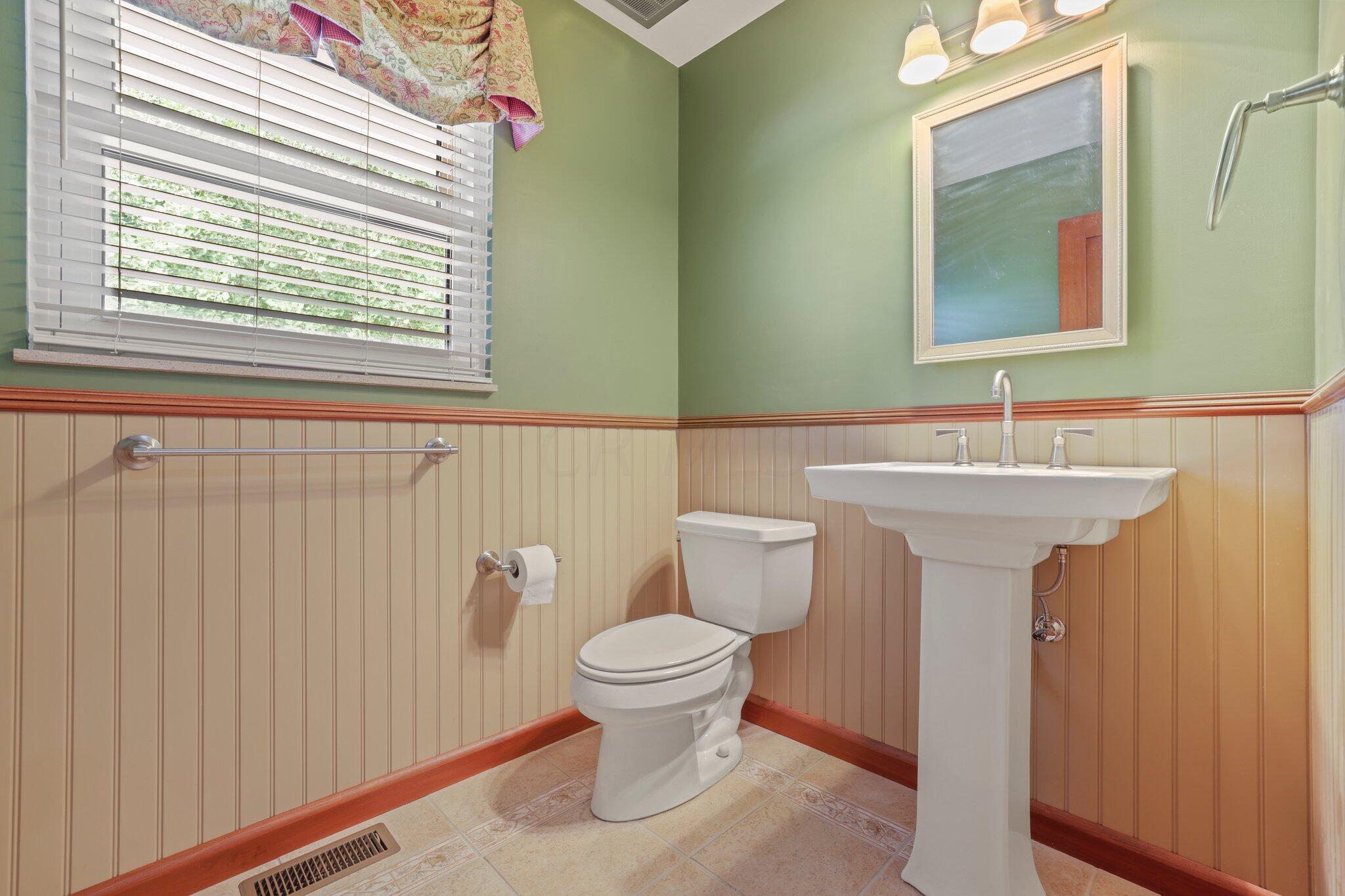 19940 Collins Road Marysville, OH 43040 - Photo 23 of 53 Half Bath w/Amish trim work