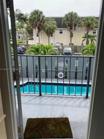 a view of balcony