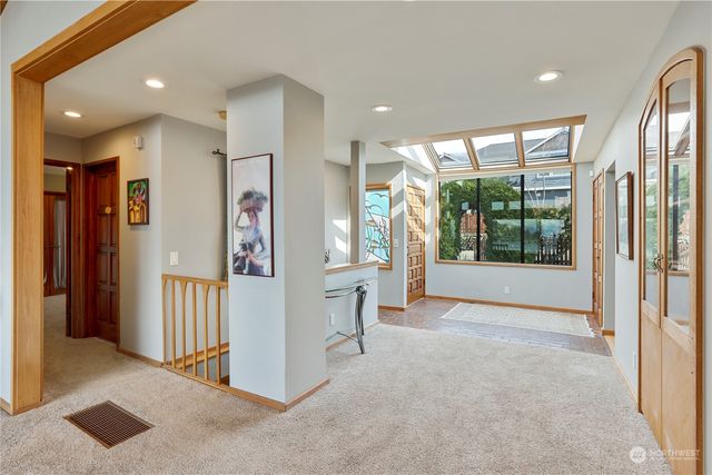 a view of livingroom with furniture and windows