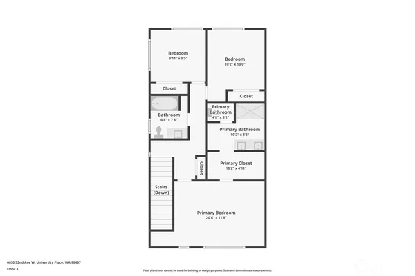 a picture of a floor plan
