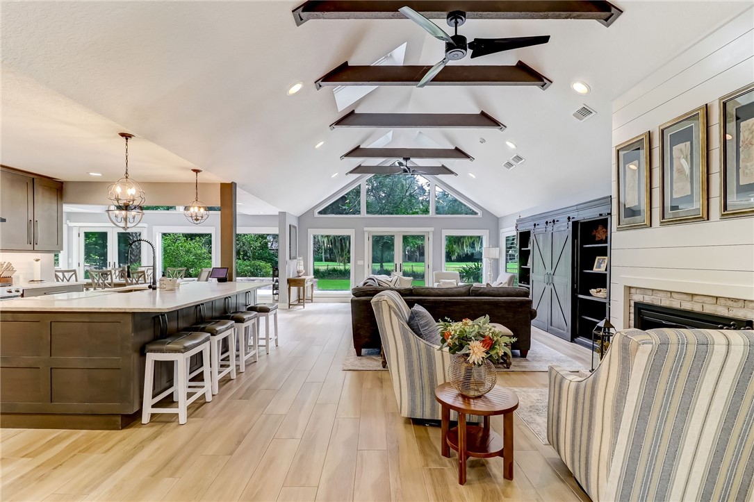 75 Sea Marsh Road Fernandina Beach, FL 32034 - Photo 4 of 30 a view of a dining room with furniture window and outside view
