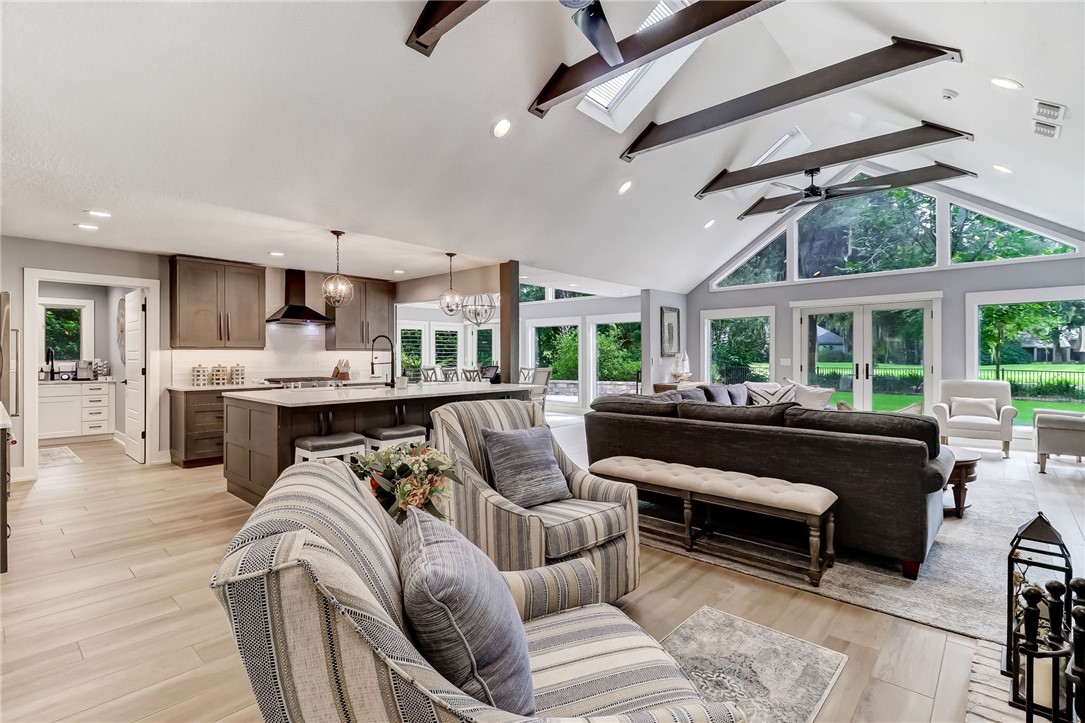 75 Sea Marsh Road Fernandina Beach, FL 32034 - Photo 6 of 30 a living room with furniture and a large window