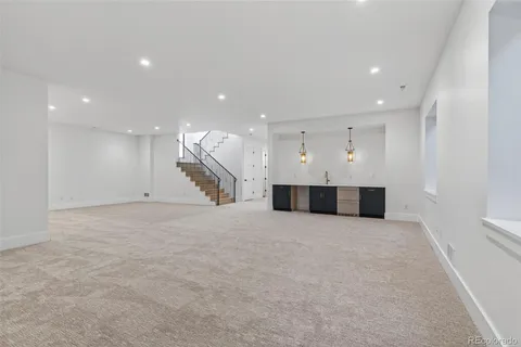 a view of empty room