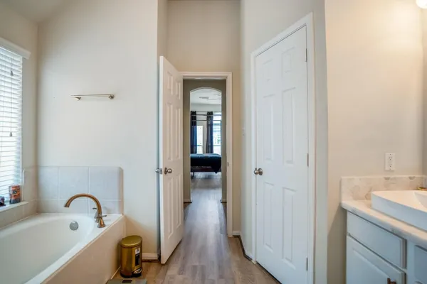 a close view of sliding door