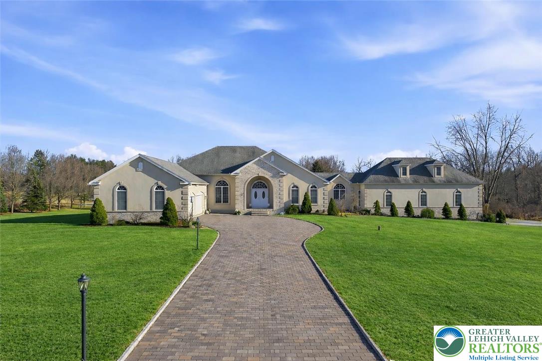 901 Meyer Road Nazareth, PA 18064 - Photo 2 of 80 a front view of a house with yard
