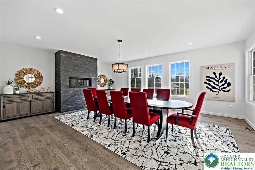 901 Meyer Road Nazareth, PA 18064 - Photo 27 of 80 a view of a dining room with furniture