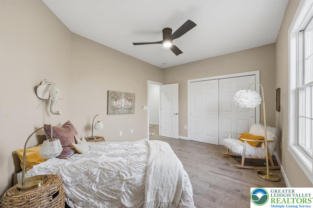 901 Meyer Road Nazareth, PA 18064 - Photo 30 of 80 a bedroom with a bed and a window