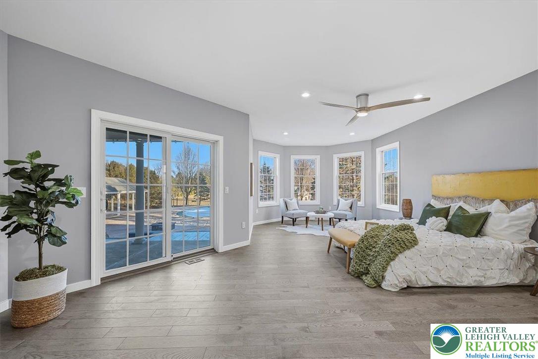 901 Meyer Road Nazareth, PA 18064 - Photo 42 of 80 a living room with furniture and potted plants