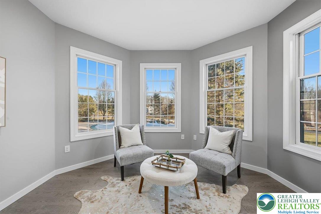 901 Meyer Road Nazareth, PA 18064 - Photo 43 of 80 a living room with furniture and a window