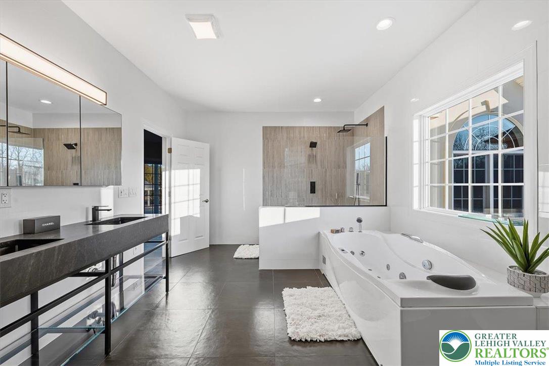 901 Meyer Road Nazareth, PA 18064 - Photo 50 of 80 a large white kitchen with a large window