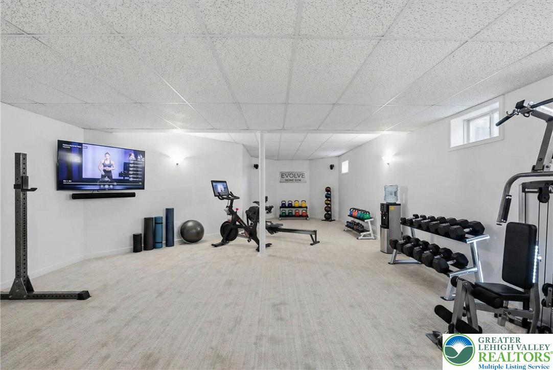 901 Meyer Road Nazareth, PA 18064 - Photo 61 of 80 a view of a room with gym equipment