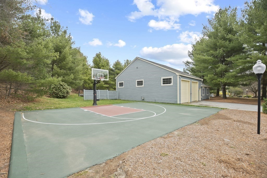 307 Ridgefield Circle, Unit D Clinton, MA 01510 - Photo 41 of 42 a view of outdoor space and basketball court