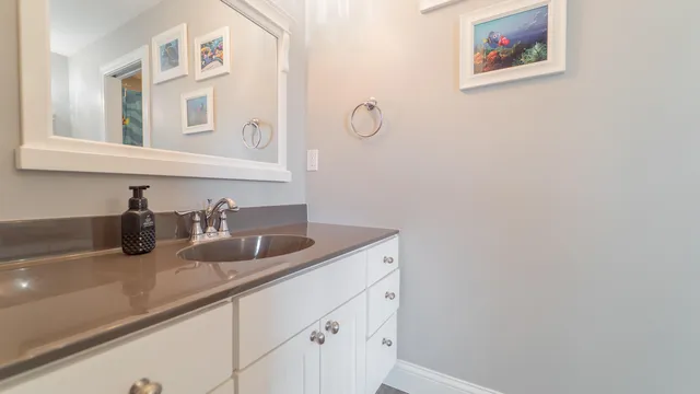 a view of a house with swimming pool