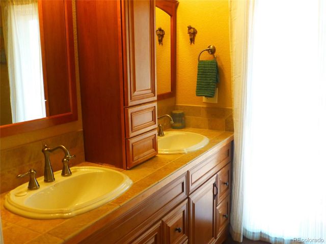 a view of wooden balcony with outdoor space