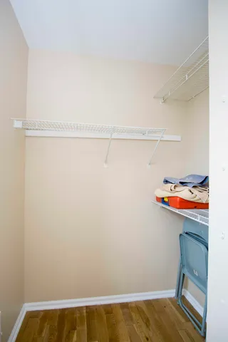 a room with dryer and table
