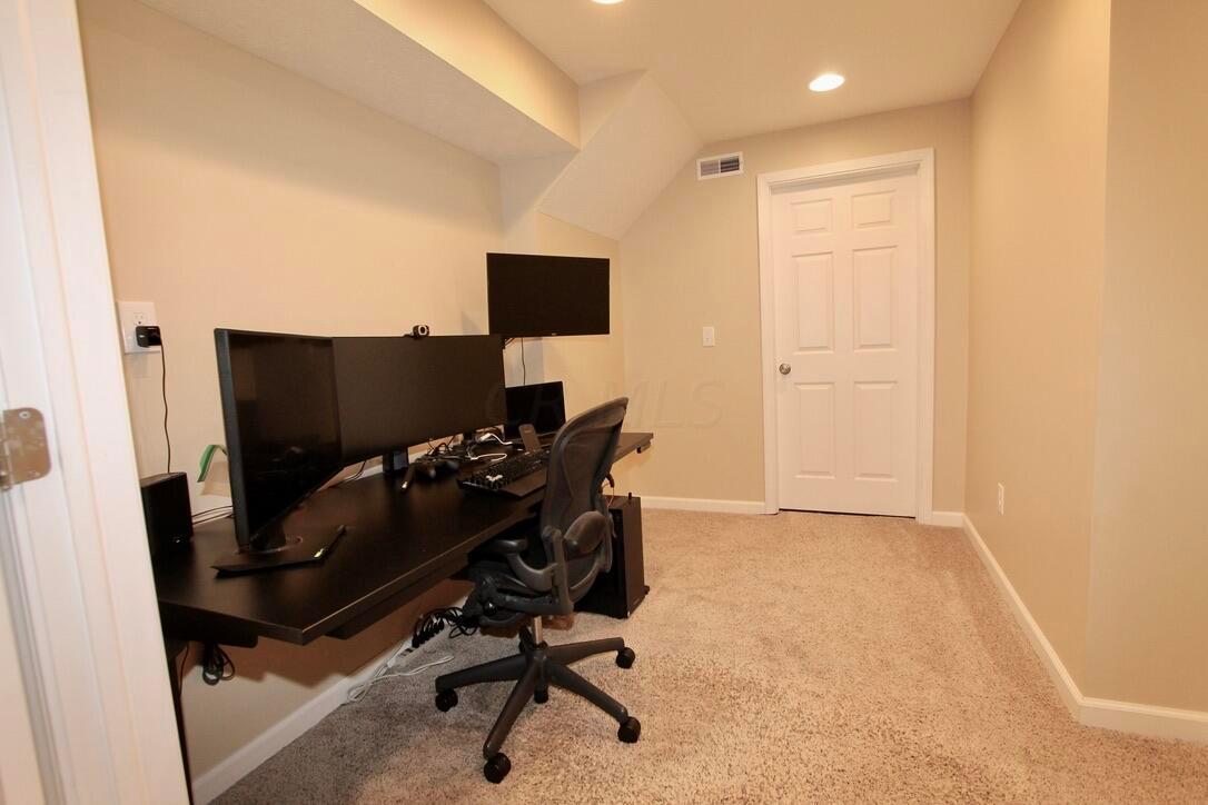 4836 Heath Trails Road Hilliard, OH 43026 - Photo 25 of 32 Office in basement with glass doors