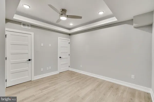 wooden floor in an empty room