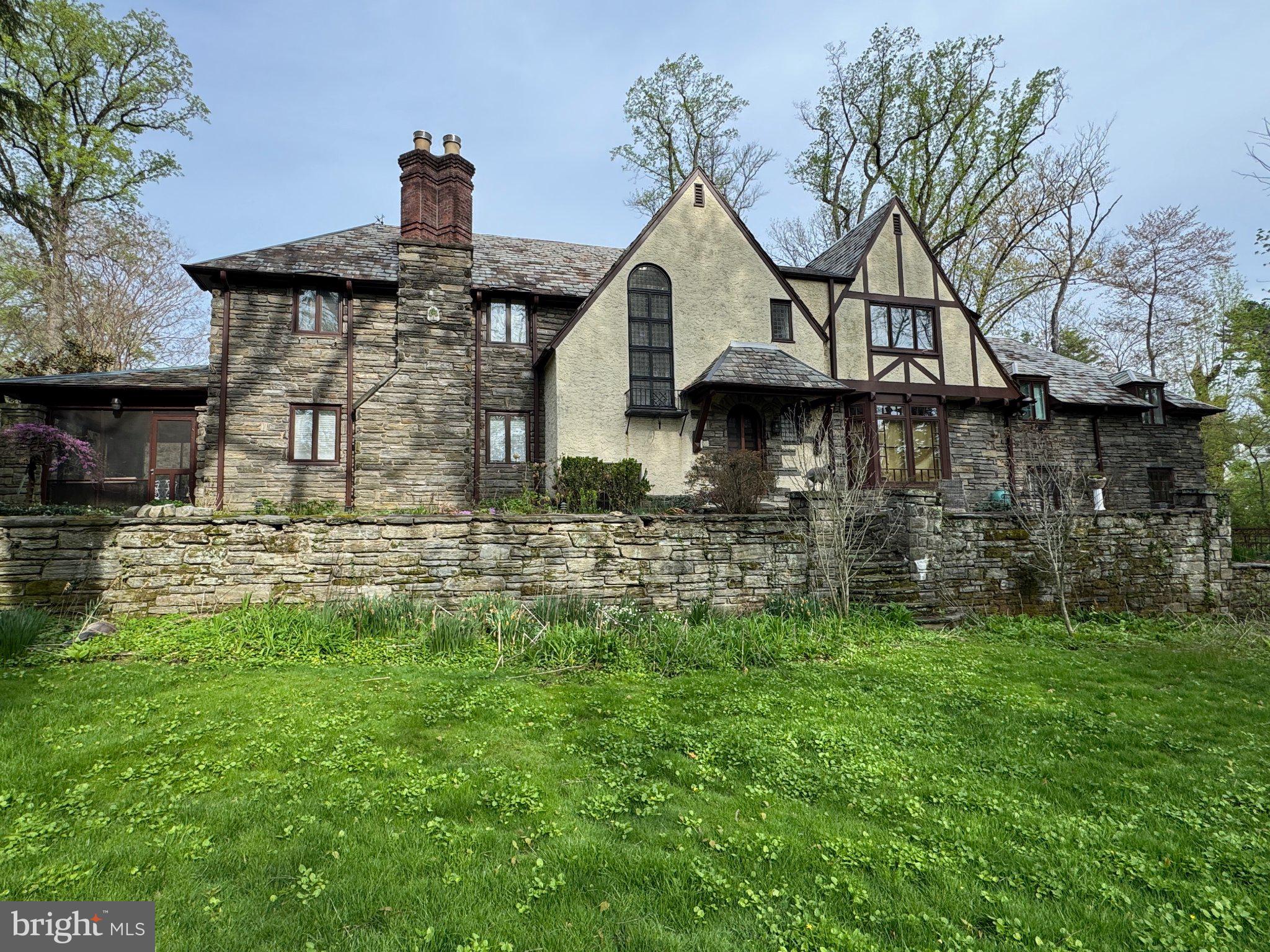 1217 Medford Road Wynnewood, PA 19096 - Photo 2 of 92 Commanding Presence on Corner Lot