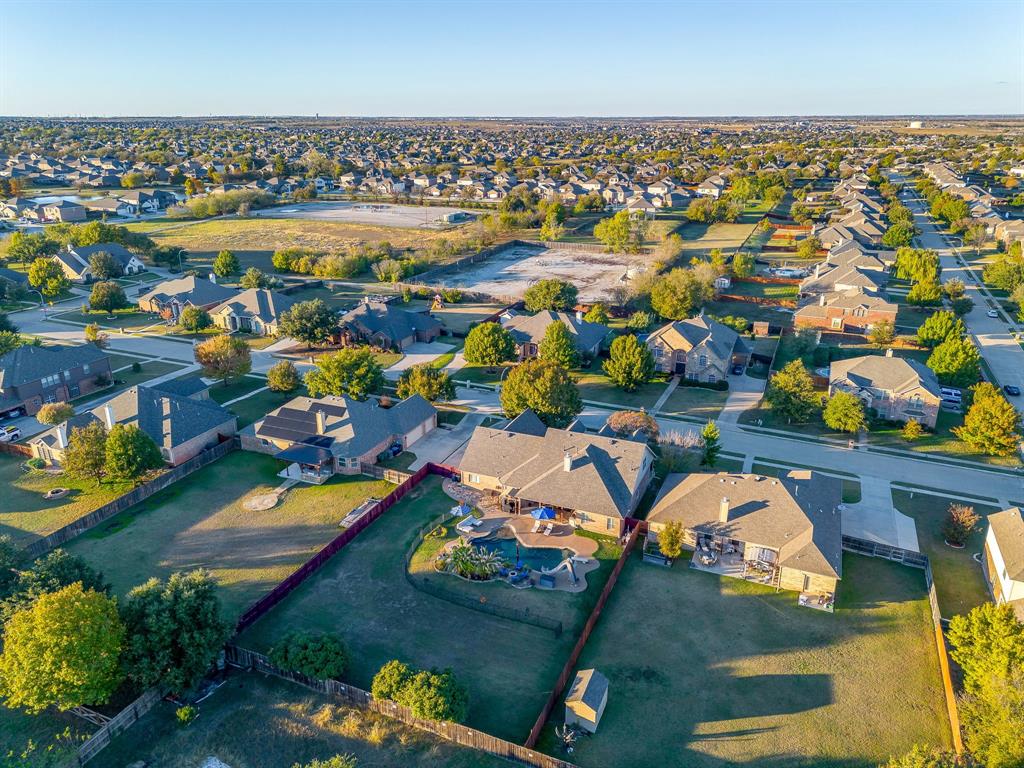 1249 Handkerchief Way Fort Worth, TX 76052 - Photo 40 of 40 an aerial view of a house with a ocean view