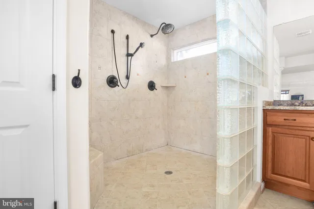 a view of a room with an empty room