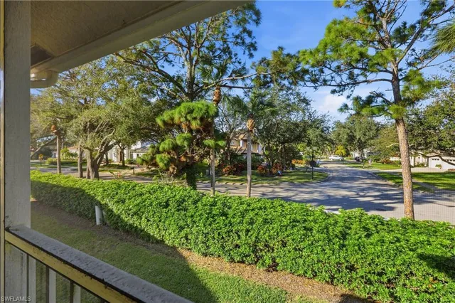 a outdoor view with a sitting space