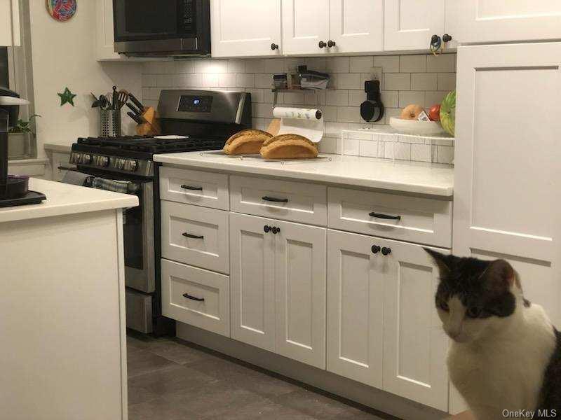 3176 Decatur Avenue, Unit 2H Bronx, NY 10467 - Photo 5 of 11 a kitchen with cabinets and appliances