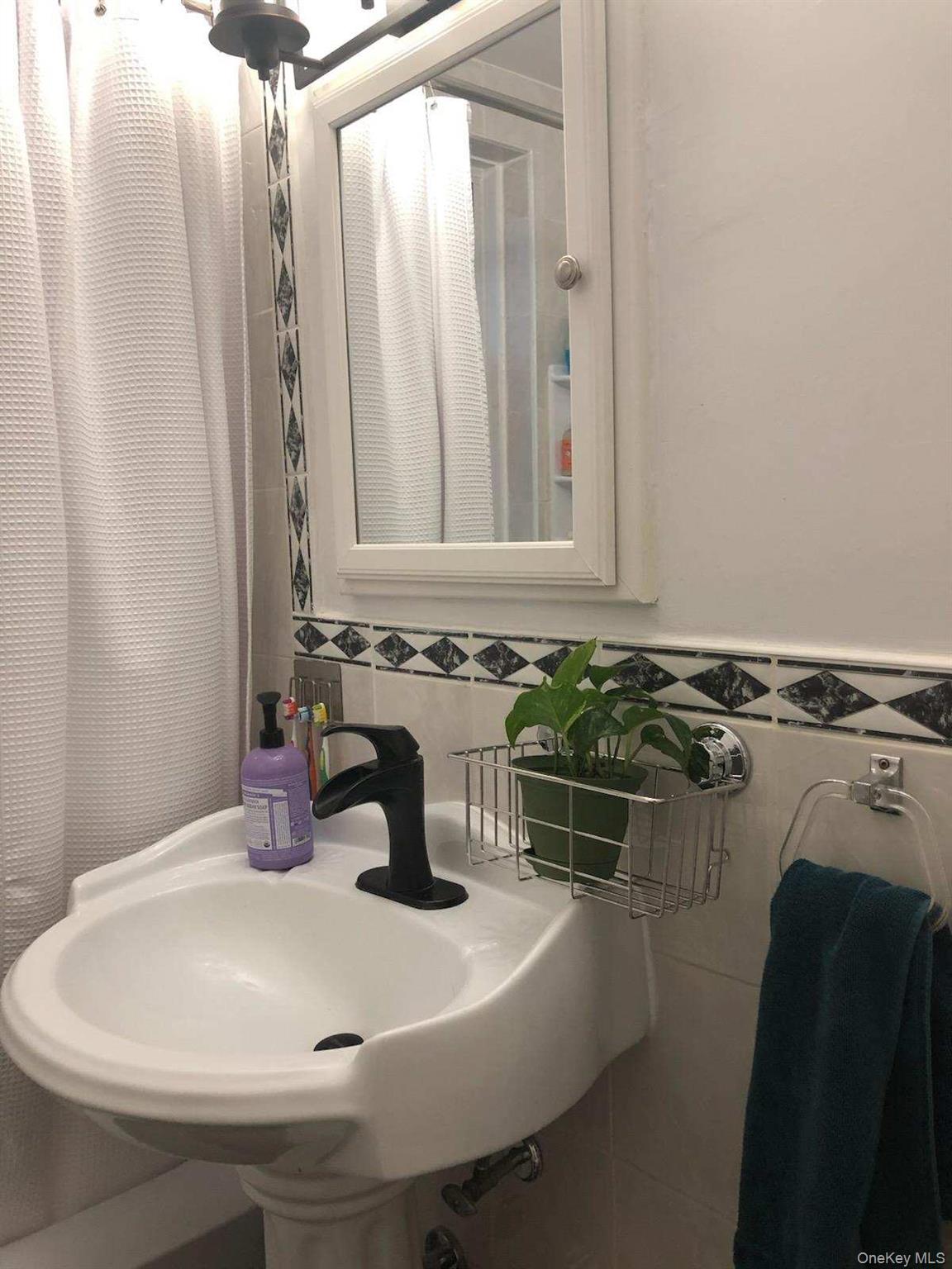 3176 Decatur Avenue, Unit 2H Bronx, NY 10467 - Photo 9 of 11 a bathroom with a sink and a mirror