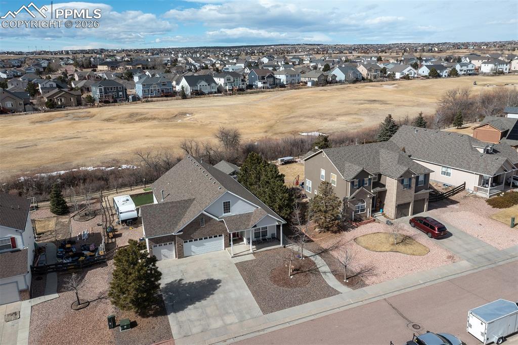 9066 Copenhagen Road Peyton, CO 80831 - Photo 3 of 34 an aerial view of a house with a ocean view